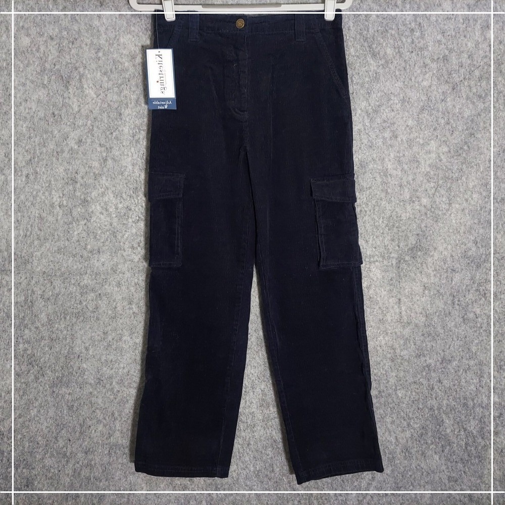 Hartsprings Kitestrings Boy Pant 12 Corduroy Cargo‎ Utility Blue Gorpcore